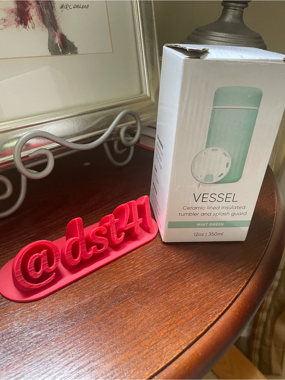 VesseL USA Mint Green Ceramic Lined Insulated TumblerNIB